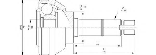 OPEN PARTS CVJ5703.10