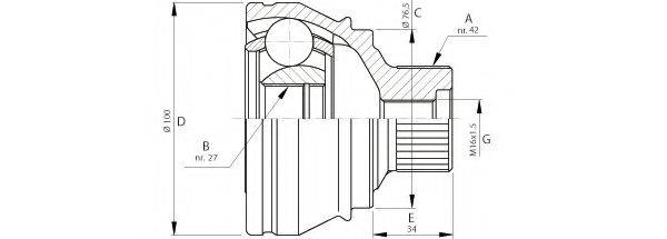 OPEN PARTS CVJ5710.10