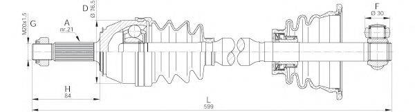 OPEN PARTS DRS6012.00