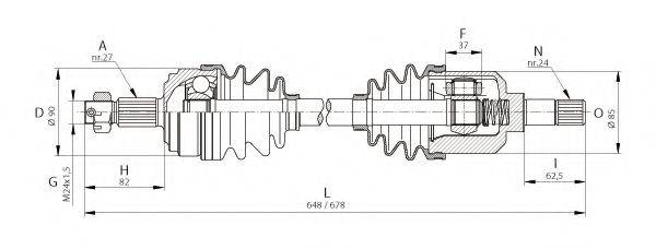 OPEN PARTS DRS6046.00