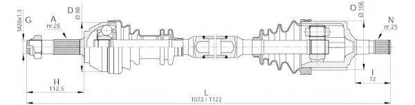 OPEN PARTS DRS6139.00