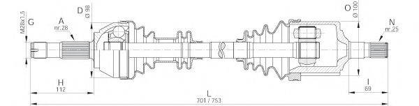 OPEN PARTS DRS6141.00