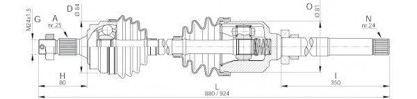 OPEN PARTS DRS6159.00
