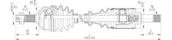 OPEN PARTS DRS6161.00