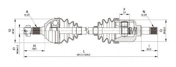 OPEN PARTS DRS6165.00