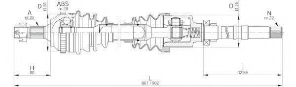OPEN PARTS DRS6221.00