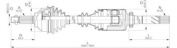 OPEN PARTS DRS6230.00