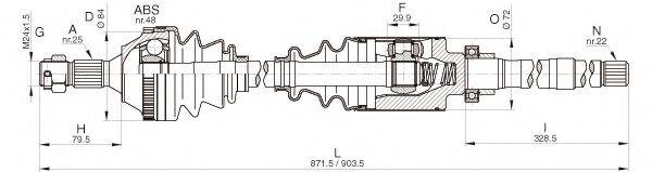 OPEN PARTS DRS6266.00