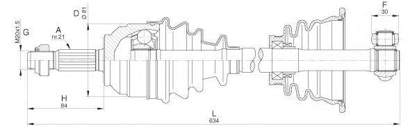 OPEN PARTS DRS6279.00