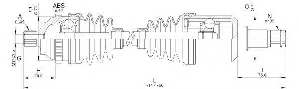 OPEN PARTS DRS6291.00