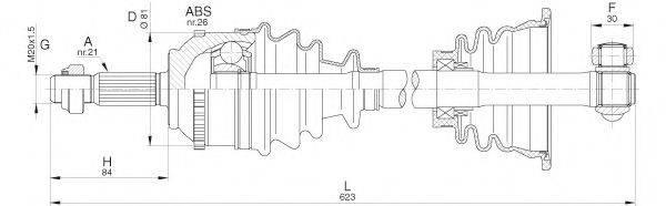 OPEN PARTS DRS6298.00