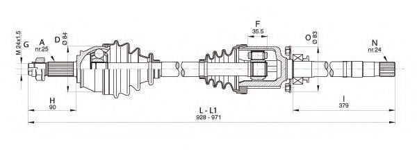 OPEN PARTS DRS6341.00