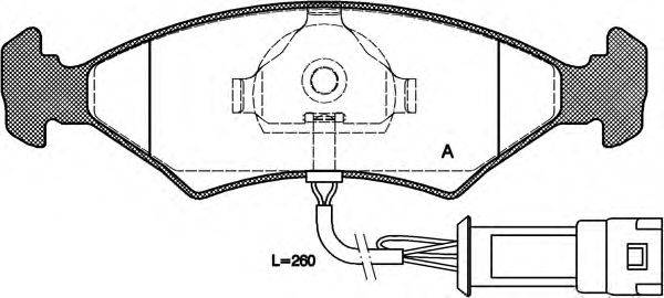OPEN PARTS BPA0119.32