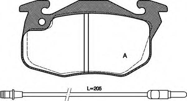 OPEN PARTS BPA0192.12