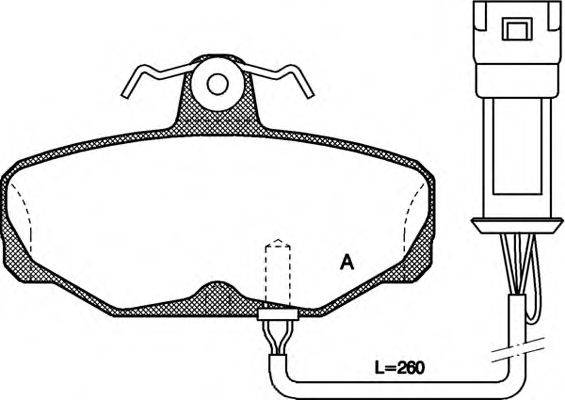 OPEN PARTS BPA0205.02