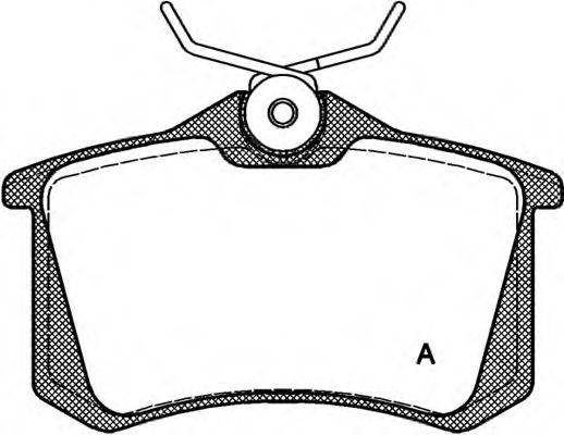 OPEN PARTS BPA0263.10