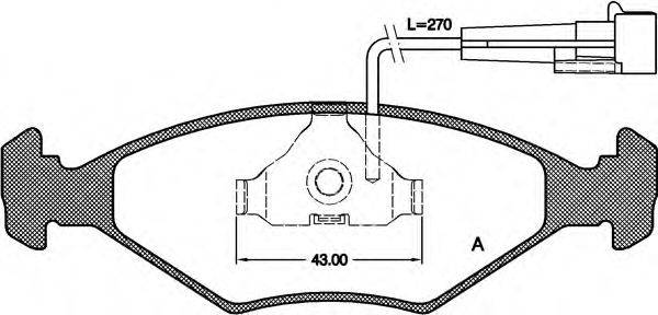 OPEN PARTS BPA0281.12