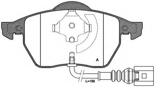 OPEN PARTS BPA0390.41
