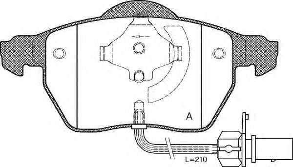 OPEN PARTS BPA0390.52