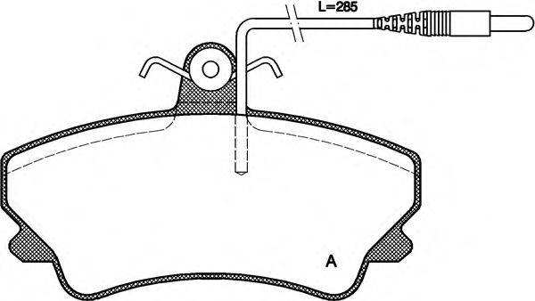 OPEN PARTS BPA0409.12