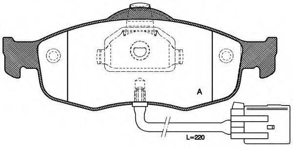 OPEN PARTS BPA0432.02