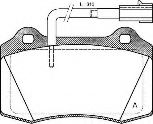 OPEN PARTS BPA0434.32