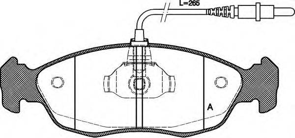 OPEN PARTS BPA0461.02