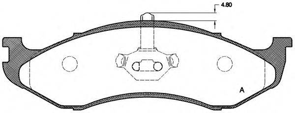 OPEN PARTS BPA0467.00