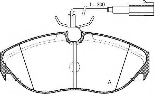 OPEN PARTS BPA0486.11