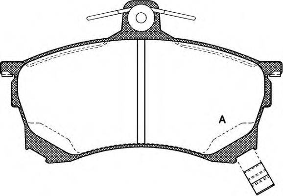 OPEN PARTS BPA0582.00