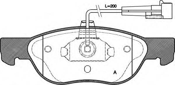 OPEN PARTS BPA0587.11