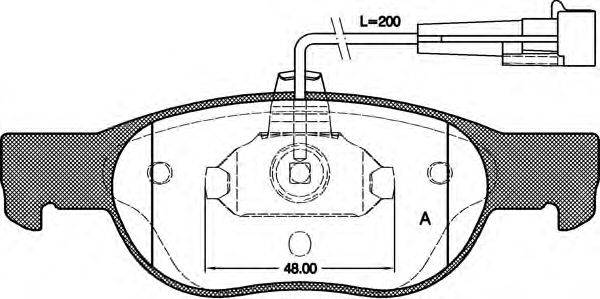 OPEN PARTS BPA0588.11