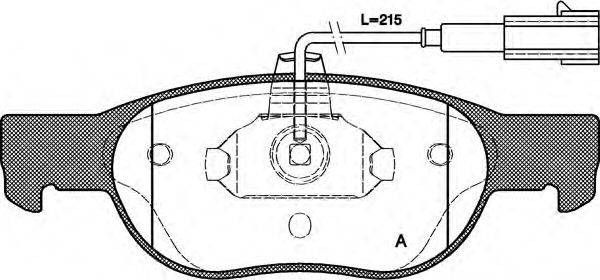 OPEN PARTS BPA0588.31