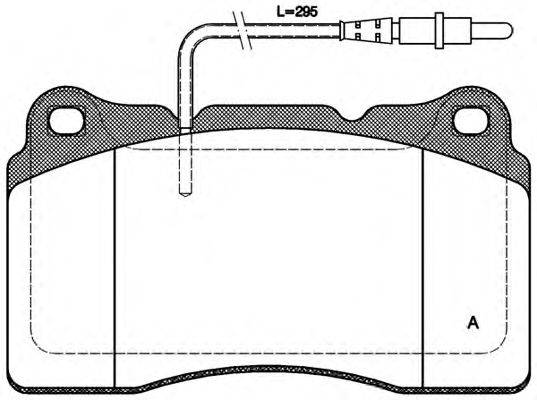 OPEN PARTS BPA0666.14