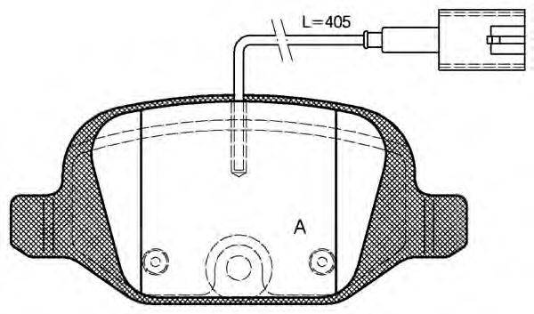 OPEN PARTS BPA0727.12