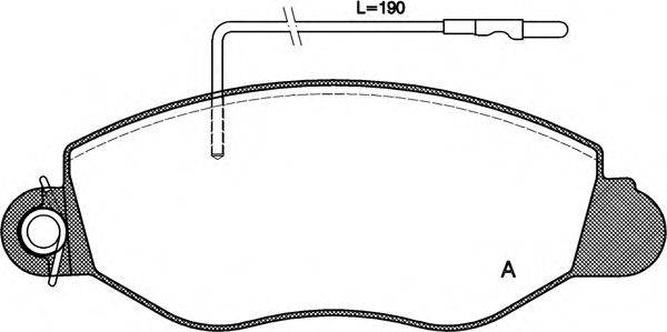 OPEN PARTS BPA0772.22