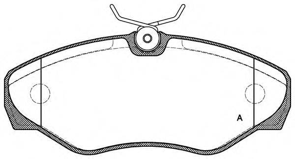 OPEN PARTS BPA0834.10