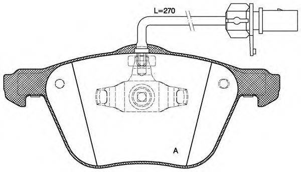 OPEN PARTS BPA0836.02