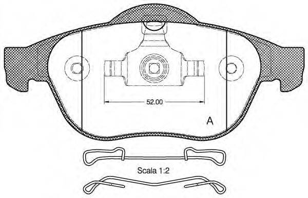 OPEN PARTS BPA0843.10