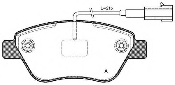 OPEN PARTS BPA0858.11