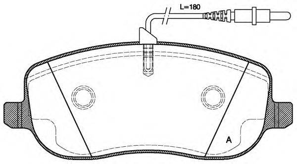 OPEN PARTS BPA0879.12