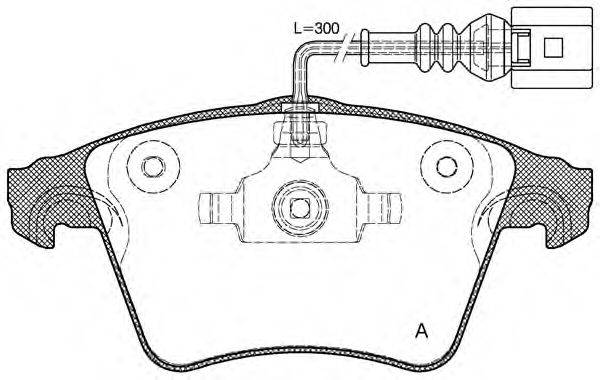 OPEN PARTS BPA1045.22