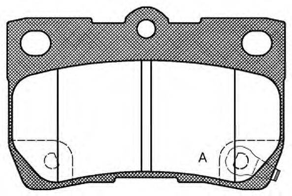 OPEN PARTS BPA1181.02