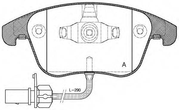 OPEN PARTS BPA1219.11