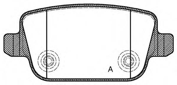 OPEN PARTS BPA1256.00