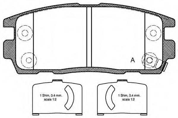 OPEN PARTS BPA1260.12