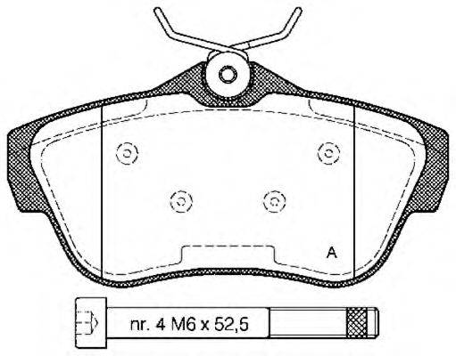 OPEN PARTS BPA1299.00