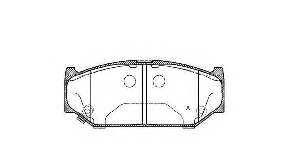 OPEN PARTS BPA1381.11