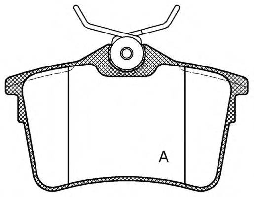 OPEN PARTS BPA1382.00