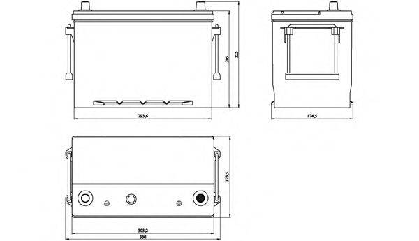 OPEN PARTS BT095A3.00